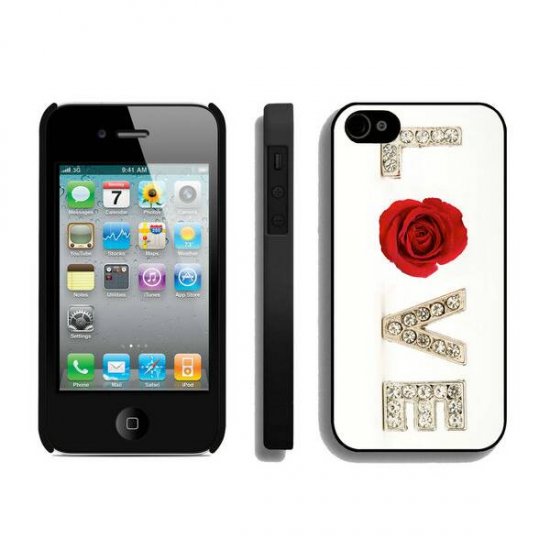 Valentine Rose iPhone 4 4S Cases BVA - Click Image to Close